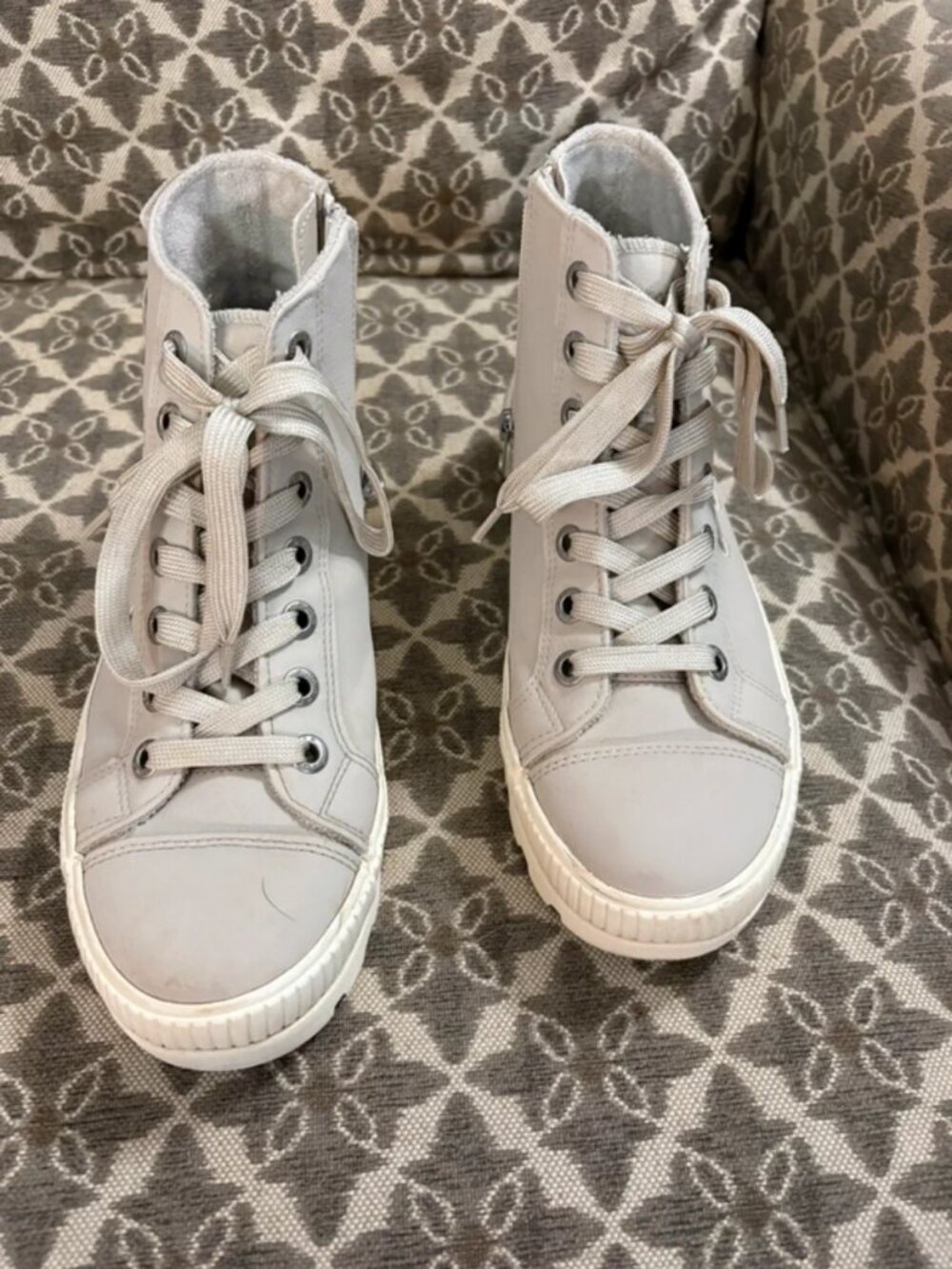 Blowfish leather upper booties